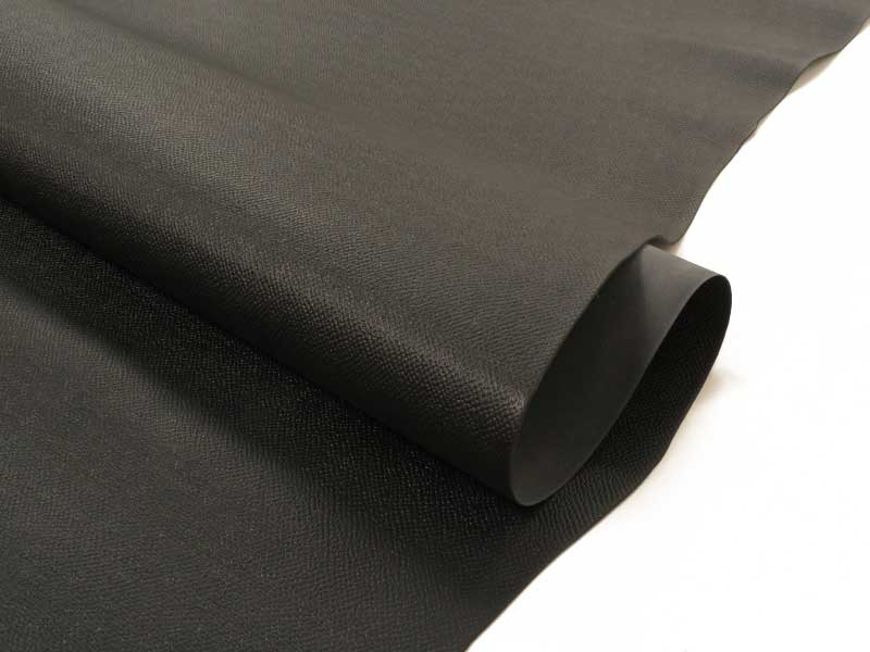 オイルヌメ 型押し半裁(ブラック:1.0mm厚:225ds)