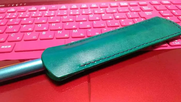 一本挿しペンシース  協伸レザーオンラインショップ