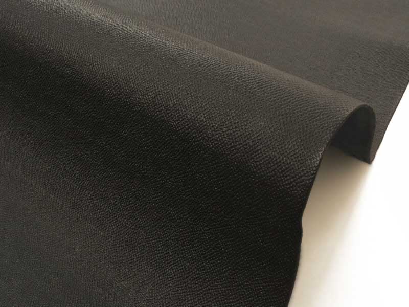 オイルヌメ 型押し 半裁（ブラック：2.5〜3.0mm厚：217ds）