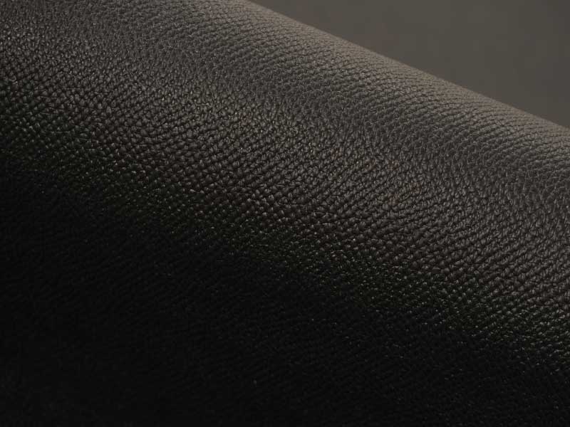 オイルヌメ 型押し 半裁（ブラック：2.5〜3.0mm厚：217ds）