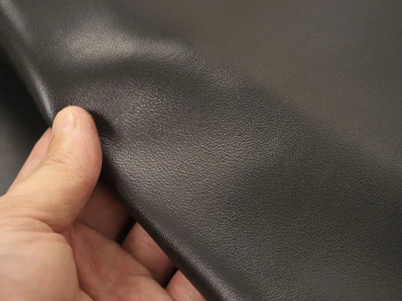 Y-19032522　インポート 羊　オイルシープ　253ds　一頭　1.0mm　赤茶　4枚 シープ革 アニリン仕上げ 羊革 レザークラフト｜協伸レザーオンライン